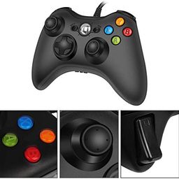 MrDeal PC Windows 7/8/10 /Laptop/Xbox 360 Wired Controller with Dual Vibration (Black) image 5