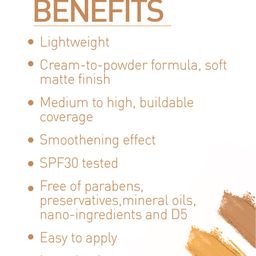 MyGlamm Total Makeover FF Cream Foundation Palette - Hazelnut image 3