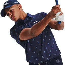 UNDER ARMOUR Playoff Printed Polo Collar Tshirt-image-54