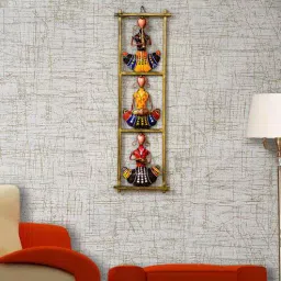 craft tree Wall Hanging Frame Musician In Yellow Color-picture-2