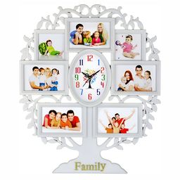 Attractionz White Oval Analogue Wall Clock-image-69