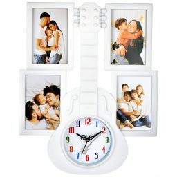 Attractionz White Contemporary Analogue Wall Clock-image-23