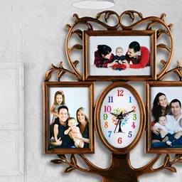 Attractionz Brown Wall Clock-image-92