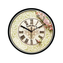 RANDOM Black & White Printed Analogue Wall Clock-0