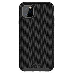 stuffcool Pine Hard Polycarbonate Back Cover for Apple iPhone 11 (Camera Protection, Black)-image-62