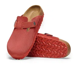 Birkenstock Unisex Boston Suede Embossed Regular Width Clogs image 3