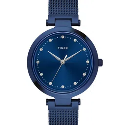 Timex Women Brass Embellished Dial & Stainless Steel Straps Analogue Multi Function Watch TWEL11827-image-87
