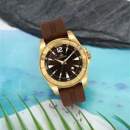 GIO COLLECTION Men Embellished Dial & Bracelet Style Straps Analogue Watch G3106-02-picture-0