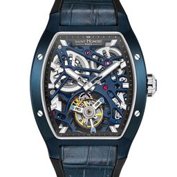 SAINT HONORE PARIS Men Skeleton Dial & Stainless Steel Watch MC891201-71DSQU-D-image-48