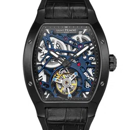 SAINT HONORE PARIS Men Printed Dial & Stainless Steel Straps Analogue Watch MC891201-7NSQU-40