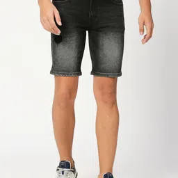 Pepe Jeans Men Mid-Rise Washed Casual Denim Shorts-image-87