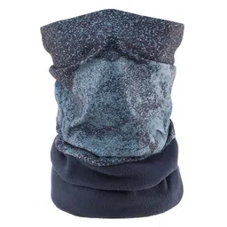WEDZE By Decathlon Unisex Kids Blue Printed Scarf-image-7
