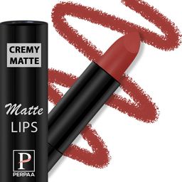 PERPAA Creamy Matte Set Of 2 Long Lasting Bullet Lipstick - Red Bloom 55-Cherry Maroon 95-1