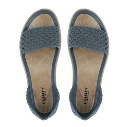 CASSIEY Women Open Toe Flats-16