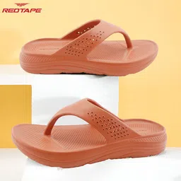 Red Tape Men Thong Flip-Flops-10
