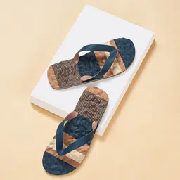 Ajile by Pantaloons Men Striped Thong Flip-Flops-45
