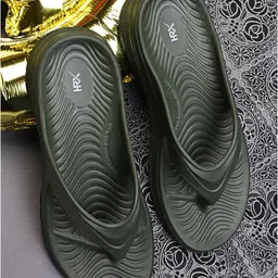HRX by Hrithik Roshan Men Olive Green Thong Flip-Flops-picture-15