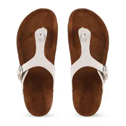 MOZAFIA Women T-Strap Flats-37