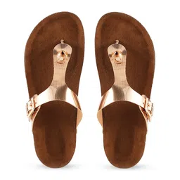 MOZAFIA Women T-Strap Flats-48