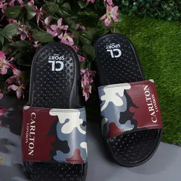 Carlton London sports Men Printed Sliders-picture-48