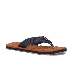 Bata Men Blue & Brown Thong Flip-Flops-picture-30