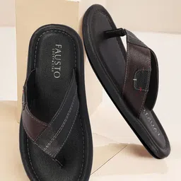 FAUSTO Men Thong Flip-Flops-picture-40
