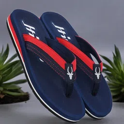 HIROLAS Men Printed Lightweight Thong Flip-Flops-image-95