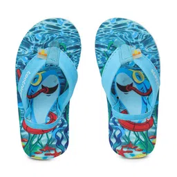 toothless Boys Blue & Red Printed Rubber Thong Flip-Flops-22