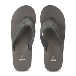 yoho Men OAK Rubber Thong Flip-Flops-68