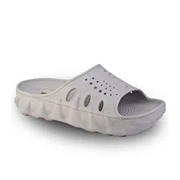 HRX by Hrithik Roshan Men Grey Self Design Clogs image 2