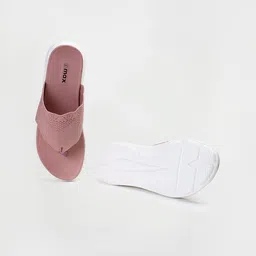 max Textured Open Toe Flats image 5