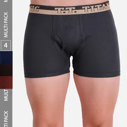 T.T. Men Titanic ICD Assorted Long Pack Of 4 Pure Cotton Trunks TIT_ICD_PO4_MIX2_75-picture-3