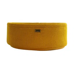 Pluchi Yellow Self Designed Storage Basket-image-7