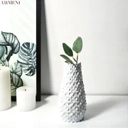 THE ARTMENT White Surreal 3D Pine Cone Vase-image-94