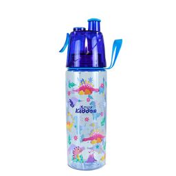 Smily Kiddos Blue Kids Printed Dino Theme Water Bottle-52