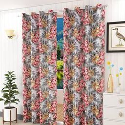 presto Multi Coloured Polyester Door Curtain-picture-28