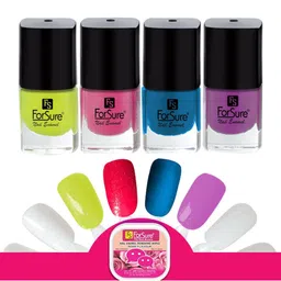 ForSure Trendy Set Of 4 Long Lasting Nail Enamel-5ml Each-112, 108, 109 ,116-1