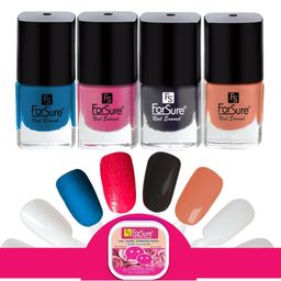 ForSure Trendy Set Of 4 Long Lasting Nail Enamel-5ml Each-118,112,108,103-40