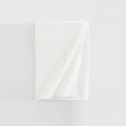 H&M White Self Design Cotton Tablecloth-29