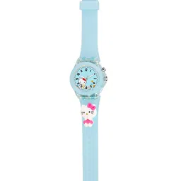 SWADESI STUFF Girls Round Analogue Watch MULTI LIGHT SKY KITTY-picture-17