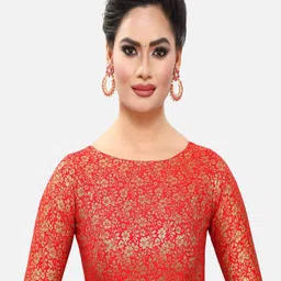 Madhu Fashion Woven Design Saree Blouse-image-17