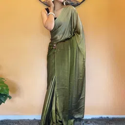 LeeliPeeri Designer Ombre Ready to Wear Saree image 2