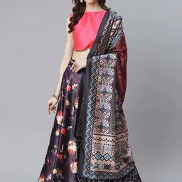 Kaizen TEXO FAB Semi-Stitched Lehenga & Unstitched Blouse With Dupatta-28