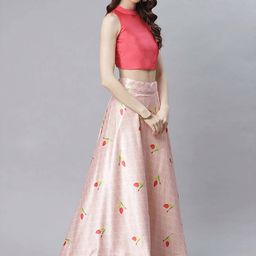 Kaizen TEXO FAB Semi-Stitched Lehenga & Unstitched Blouse With Dupatta image 2