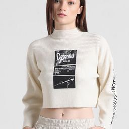 ONLY Graphic Printed Crop Sweatshirt-37