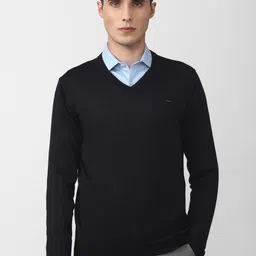 Van Heusen Men Black Pullover-image-104