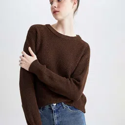 DeFacto Round Neck Pullover-image-40