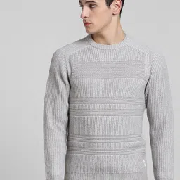 Jack & Jones Cable Knit Cotton Pullover Sweaters-picture-34