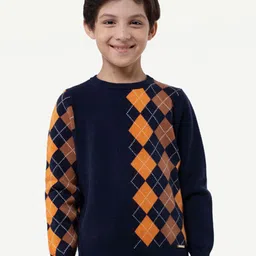 One Friday Boys Self Design Pullover-picture-29