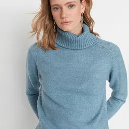 Trendyol Women Blue Pullover-picture-20
